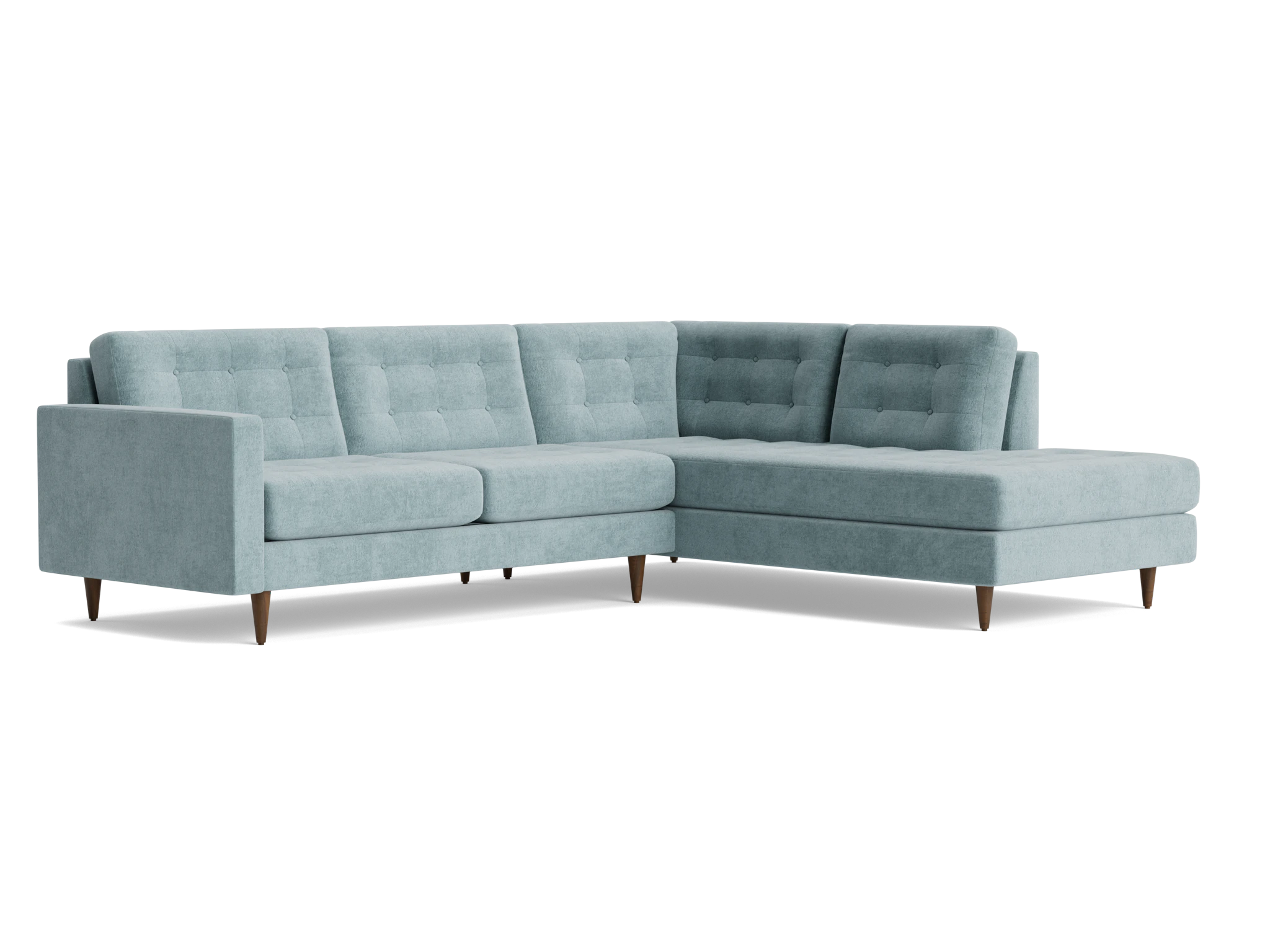 Eliot Sectional with Bumper (2 piece)